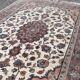Tapis d'orient jihangir - laine et soie: 1.82 X 1.26 mètres - qualité: laine et soie sur trame coton