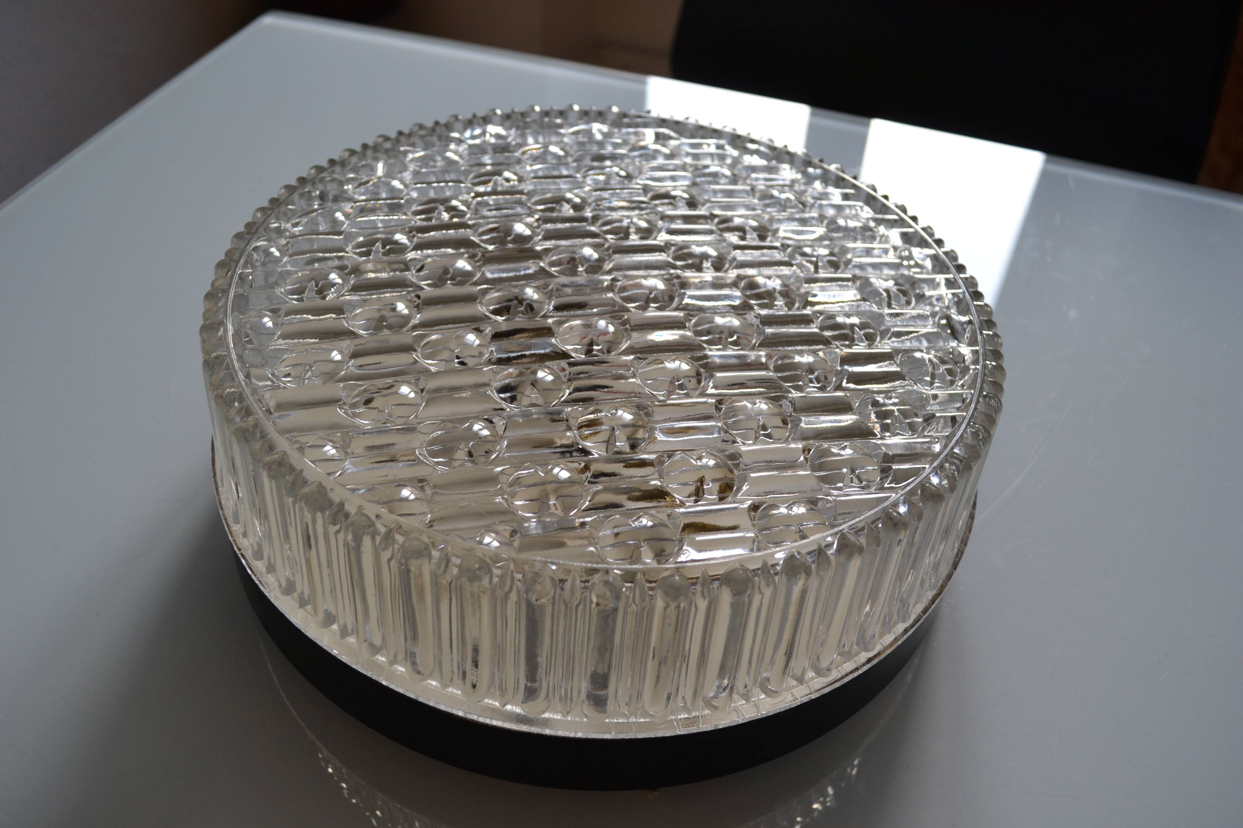 Ceiling or wall lamp by Helena Tynell @ Limburg Finland 1960s Scandinavian