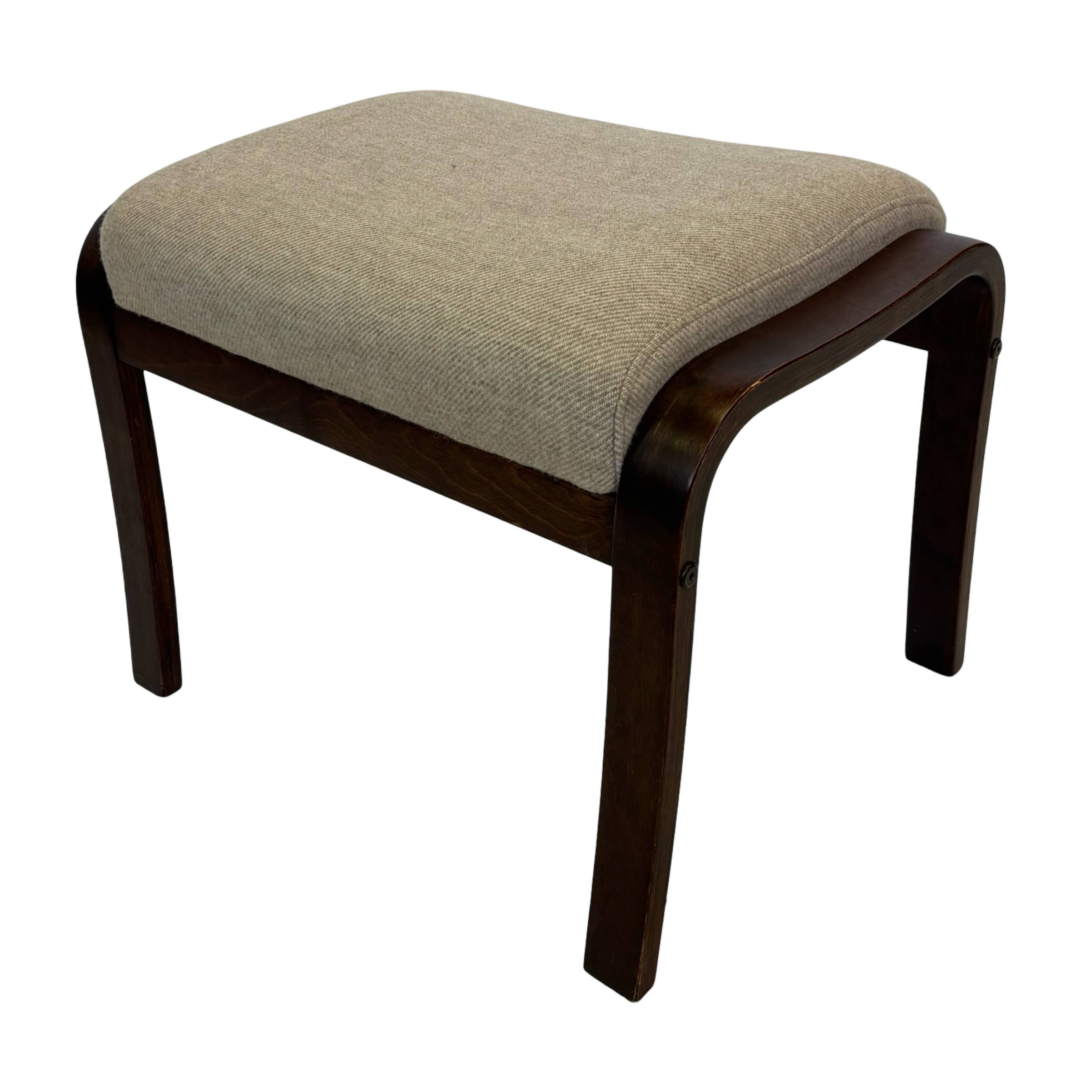 Repose-pieds vintage rétro ottoman pouf danois design Westnofa