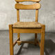 6 brutalist dining chairs