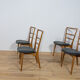 Chaises par Mariana Grabińskiego pour Swarzędzka Factory, années 1960, Set de 4
