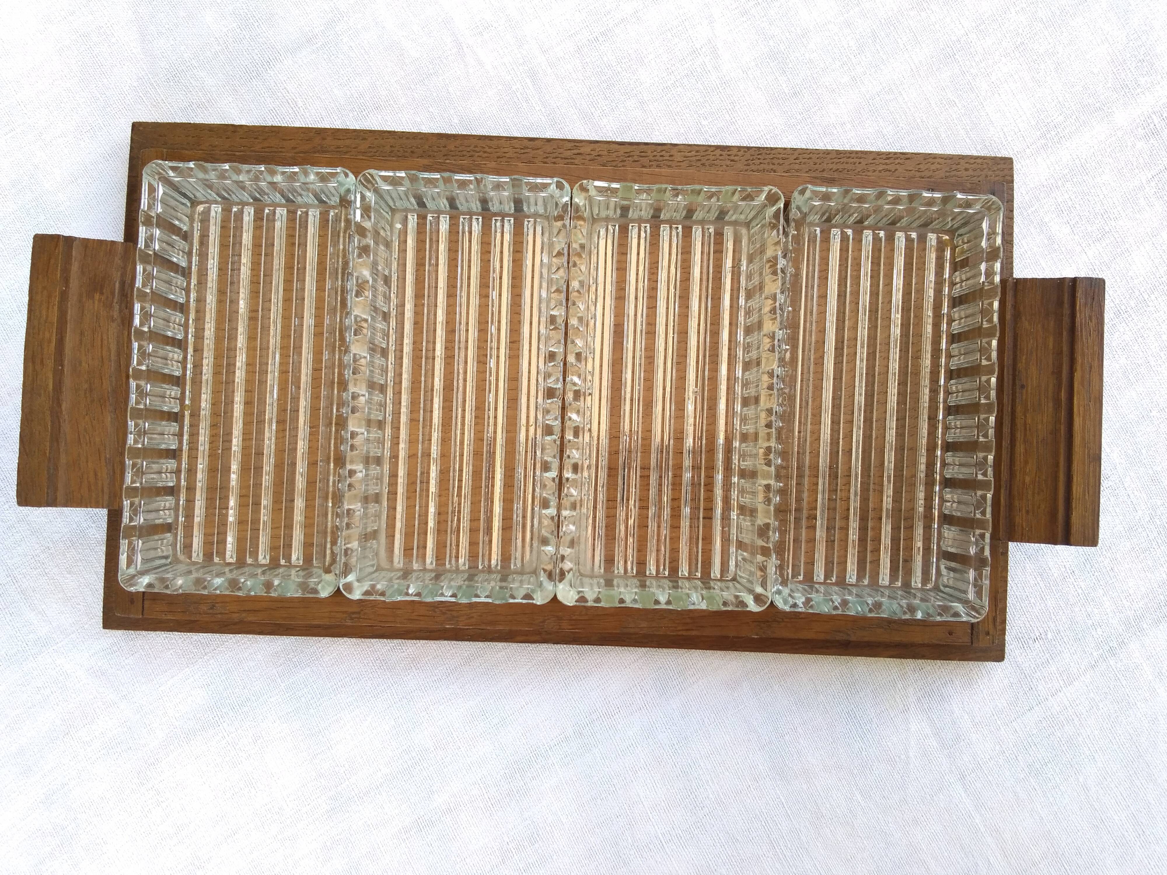 Aperitif servant platter or vintage hors d'oeuvres