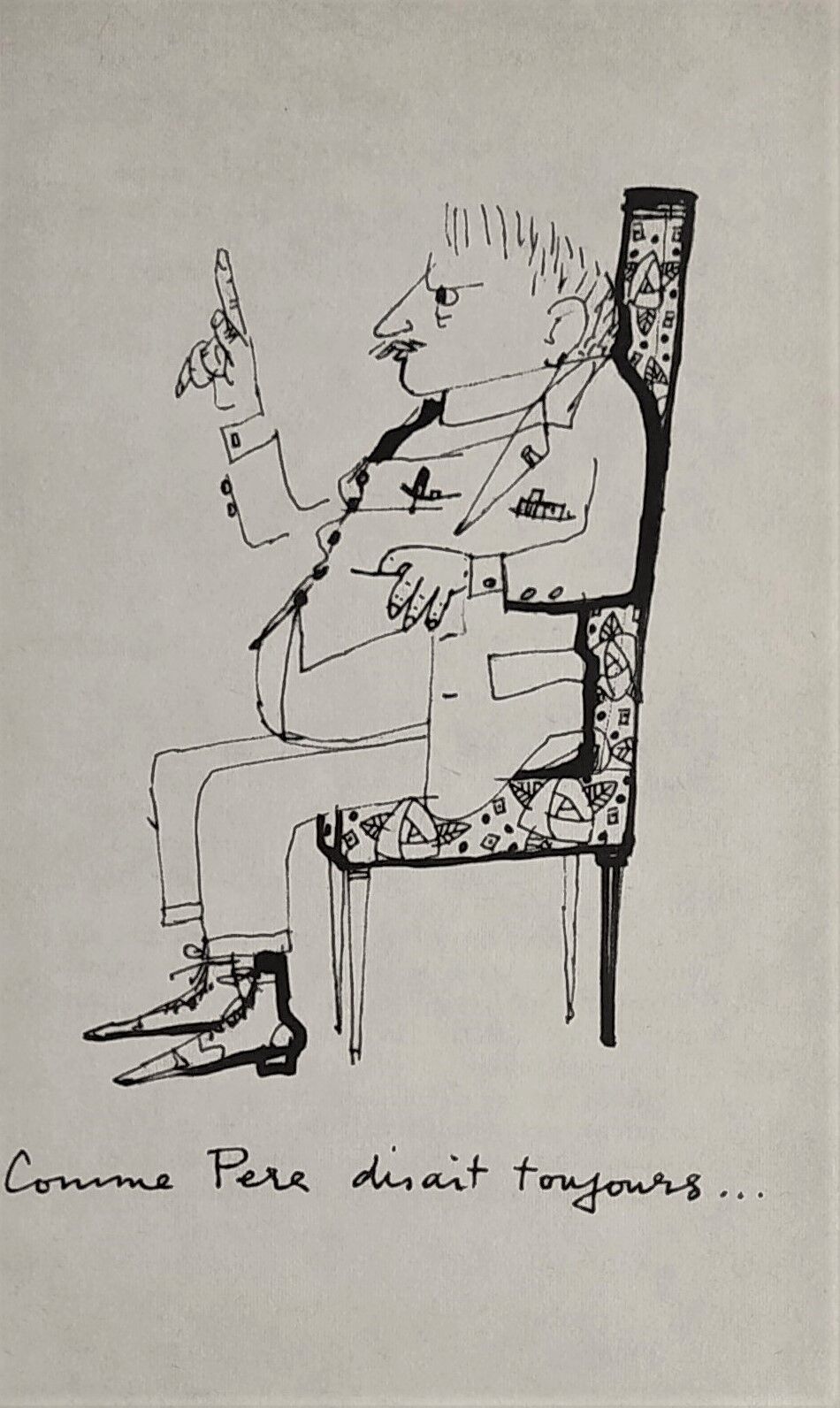 Illustration -Family Series- "Father said.."