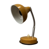 Vintage Desk Lamp "Cocotte" – 1970s – Mustard Yellow & Chrome