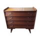 Commode vintage pieds compas