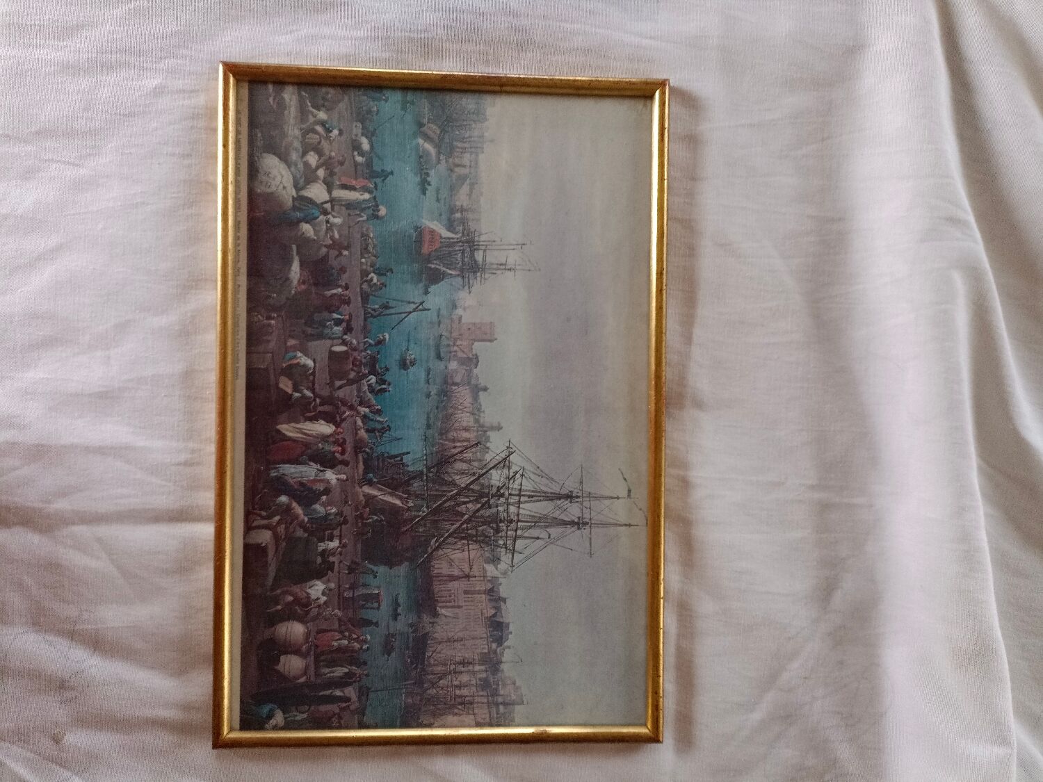 Port of Marseille painting