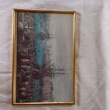 Port of Marseille painting