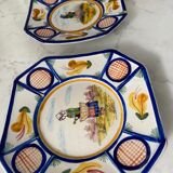 Octagonal plates series 303 hb quimper
