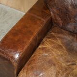 Halo Soho Heritage Leather Biker Sofa by Timothy Oulton