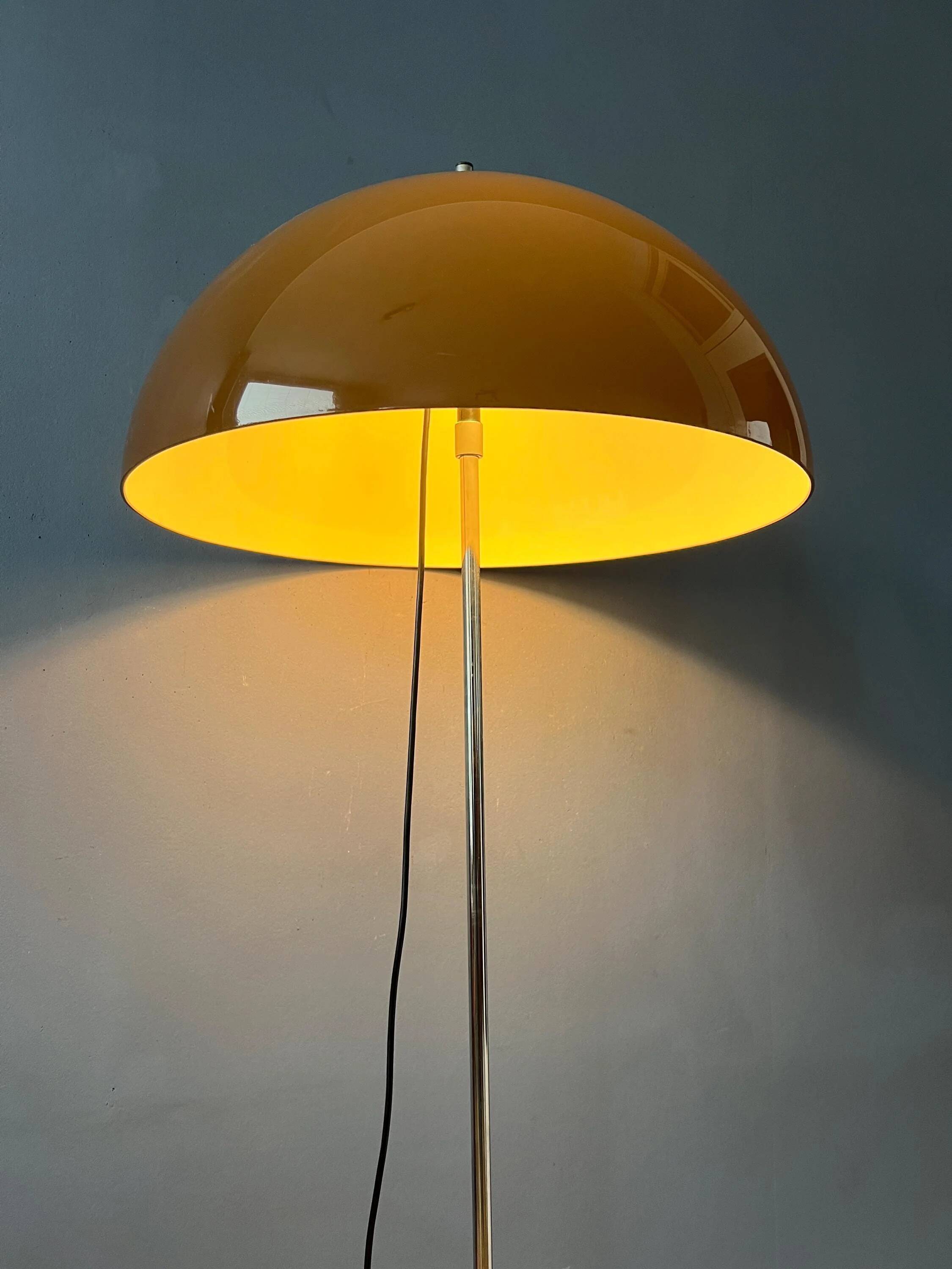 Space Age vintage mushroom floor lamp GEPO by Gino Sarfatti