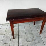 Solid walnut farmhouse table