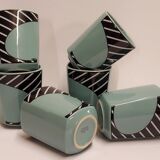 Set of memphis 6 cups dorothy hafnerfor rosenthal