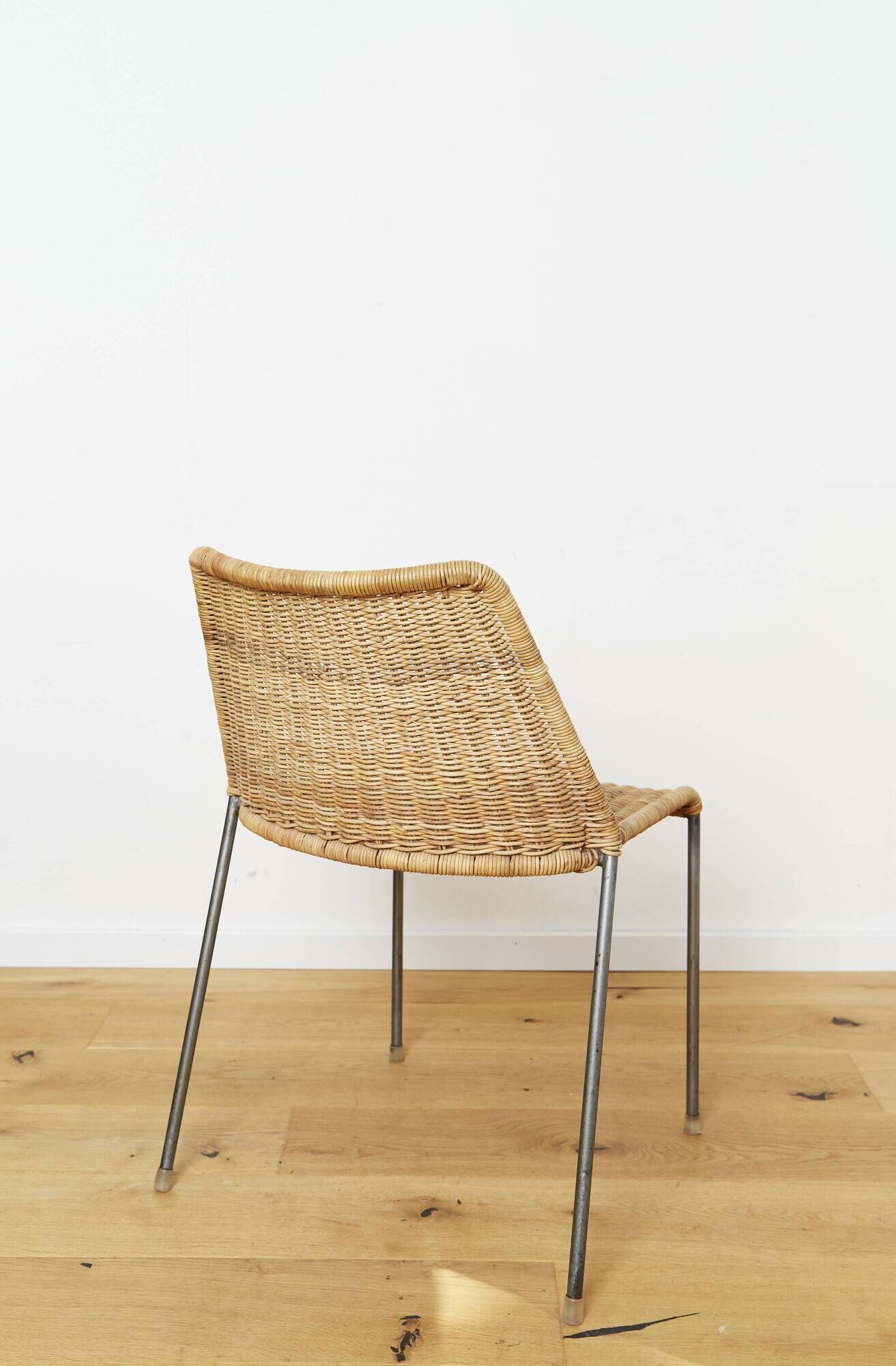 Herbert Hirche 'Santa Lucia' Wicker Chair for Wilde & Spieth | Set of Four