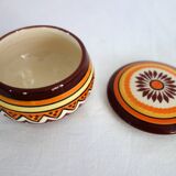 Henriot Quimper earthenware duo coffee service