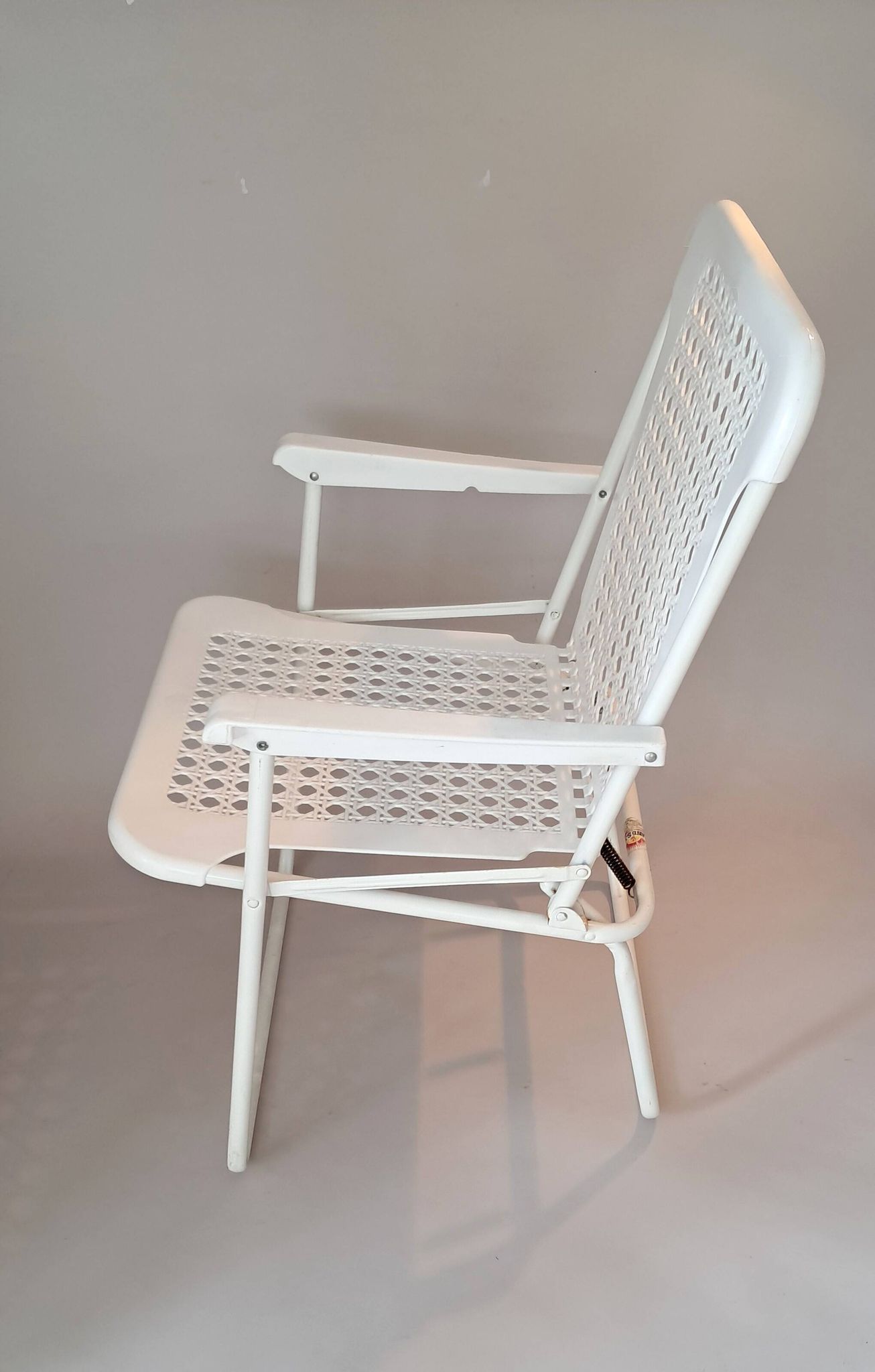 Two folding chairs 1960 Grand Soleil & Luigi Plebani Vintage.