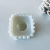 Opaline candle holder