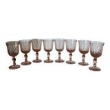Eight Rosaline glasses