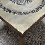Table d'appoint Marc D'haenens Sculpture Brutaliste, Belgique 1970's