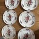 6 vintage Villeroy and Boch "alt strasburg" flat plates