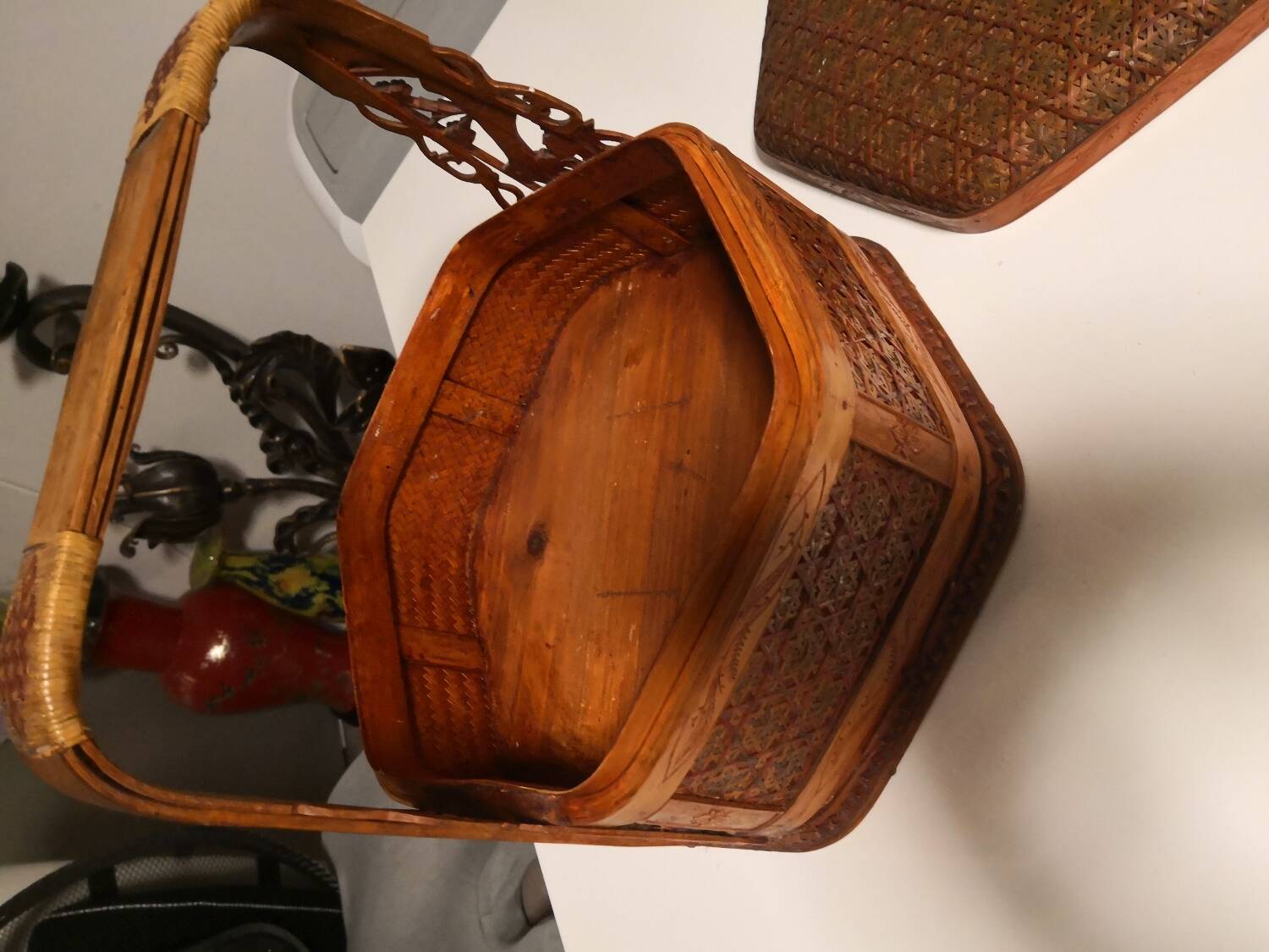 Vietnamese Basket 19th Century