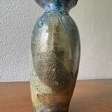 Vase en raku vintage