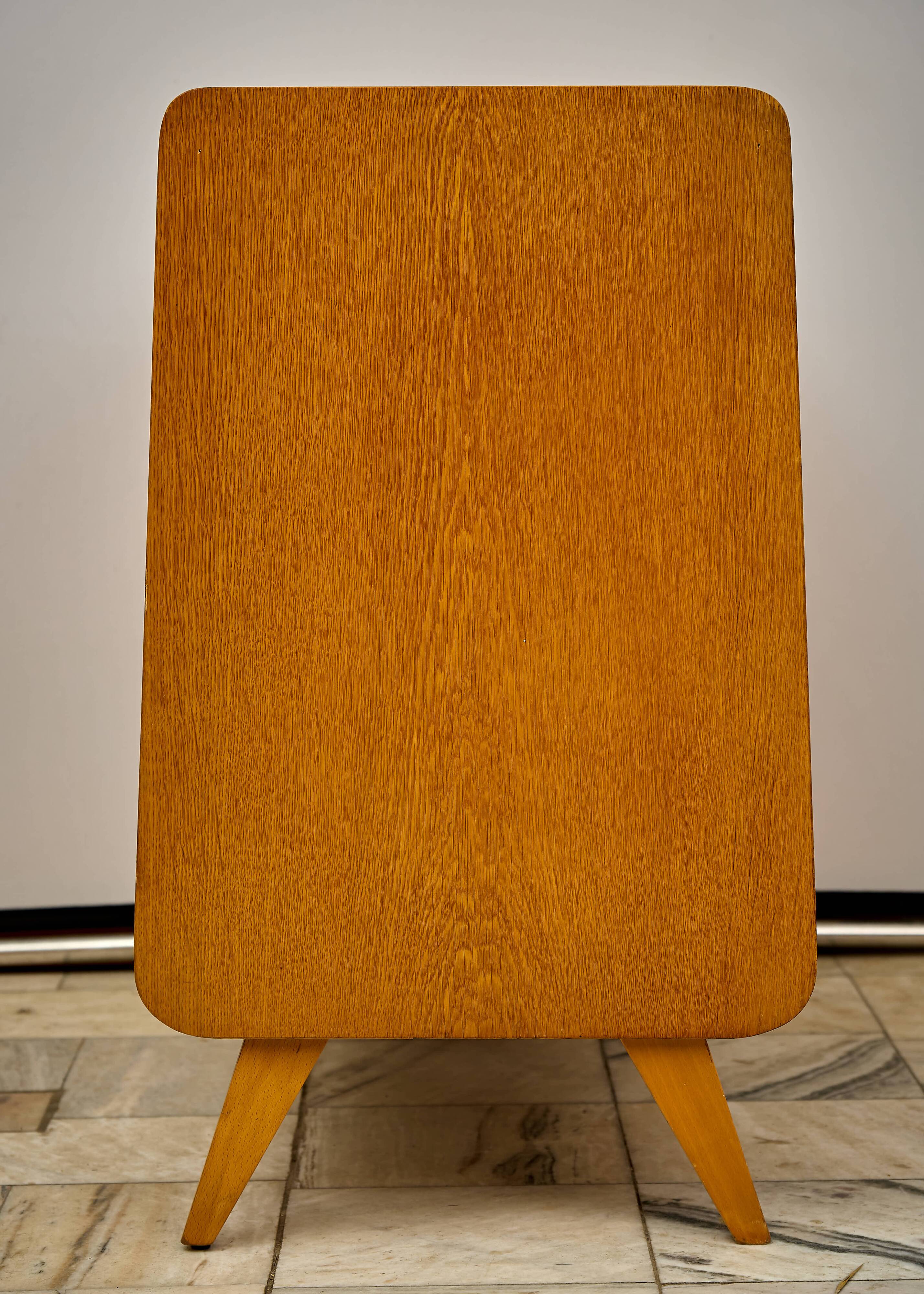 Vintage Bedding Cabinet 1960s Czechoslovakia