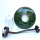 Wall lamp COL de Cygne in cast steel, fully restored 1920 1930