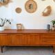Vintage Scandinavian teak sideboard