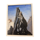 Oil painting on canvas, mountain landscape – Signed Guy Rel (1978)