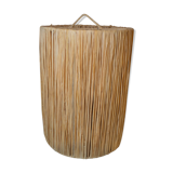 Raffia lampshade