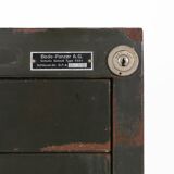 Forest green metal Military filing Cabinet or Chest of Drawers, 1956