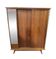 Vintage sliding door wardrobe with mirror - 1970s