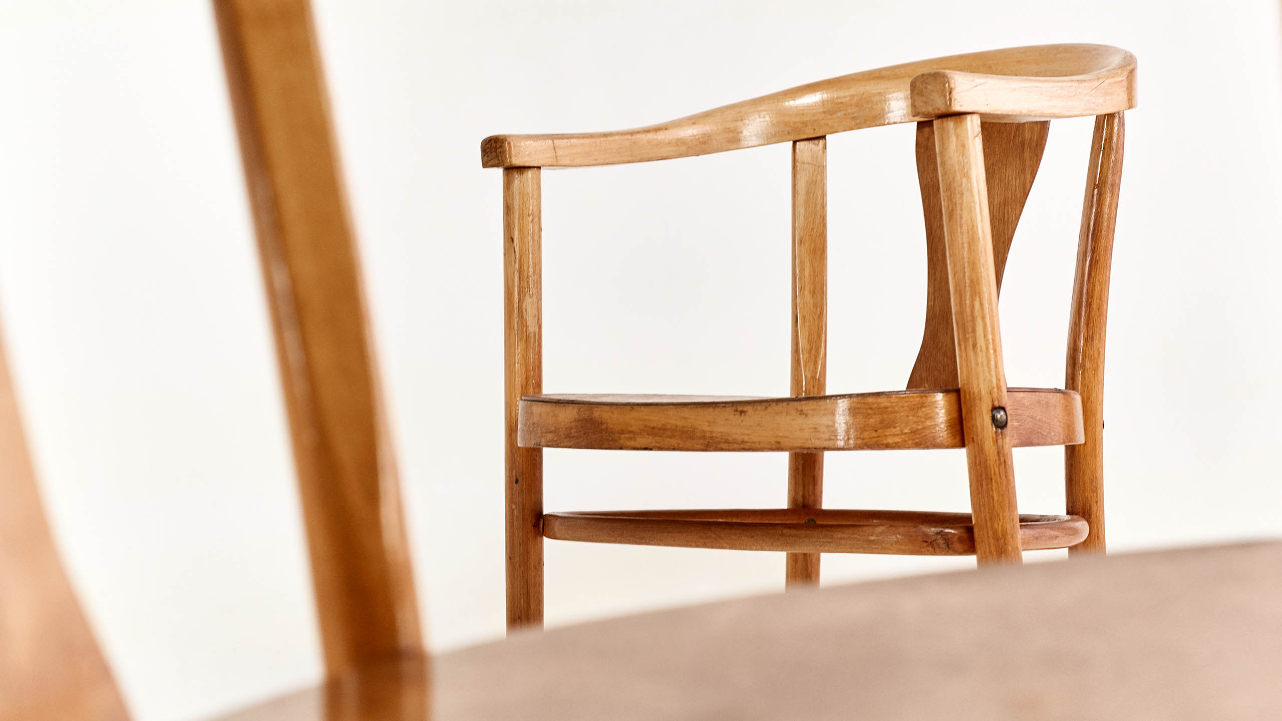 Magnus Stephensen for Fritz Hansen, pair of bridge armchairs, Denmark, C.1930