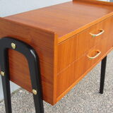 Scandinavian teak side table