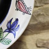 Ceramic mirror by Jean de Lespinasse