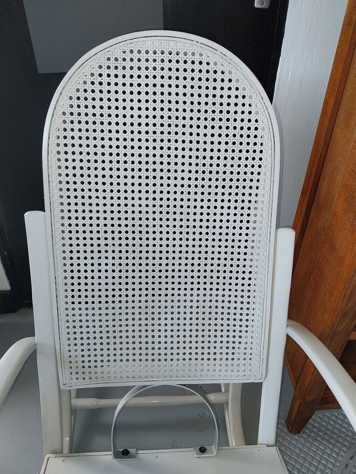 Wooden rocking chair