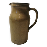 vintage stoneware pitcher