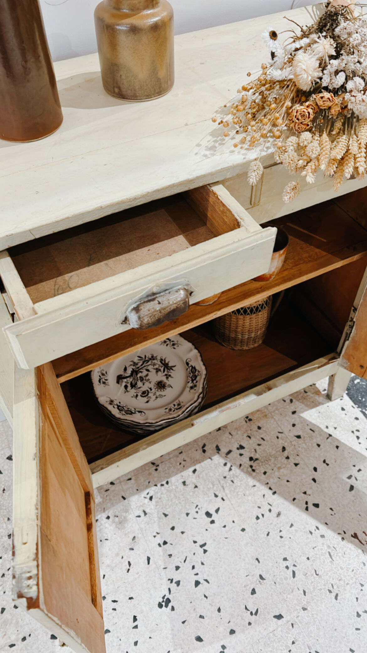 Vintage Parisian sideboard