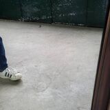 Antique wooden mirror