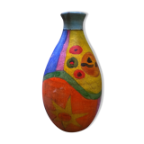 Vintage colorful vase