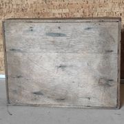 Vintage workshop wood locker in industrial fir 12 factory storage
