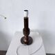 1940s Art Deco oak desk lamp