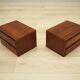 Set of two wall cabinets, Danish design, 1970s, production: Denmark