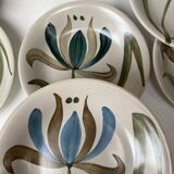 Hollow plates vintage sandstone Logchamp