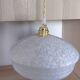 White Clichy glass suspension