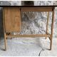 Modernist desk with drawers and formica top - vintage 1960