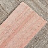 6x10 Salmon & Brown Contemporary Vintage Kilim Rug, 188x304Cm SK 33353