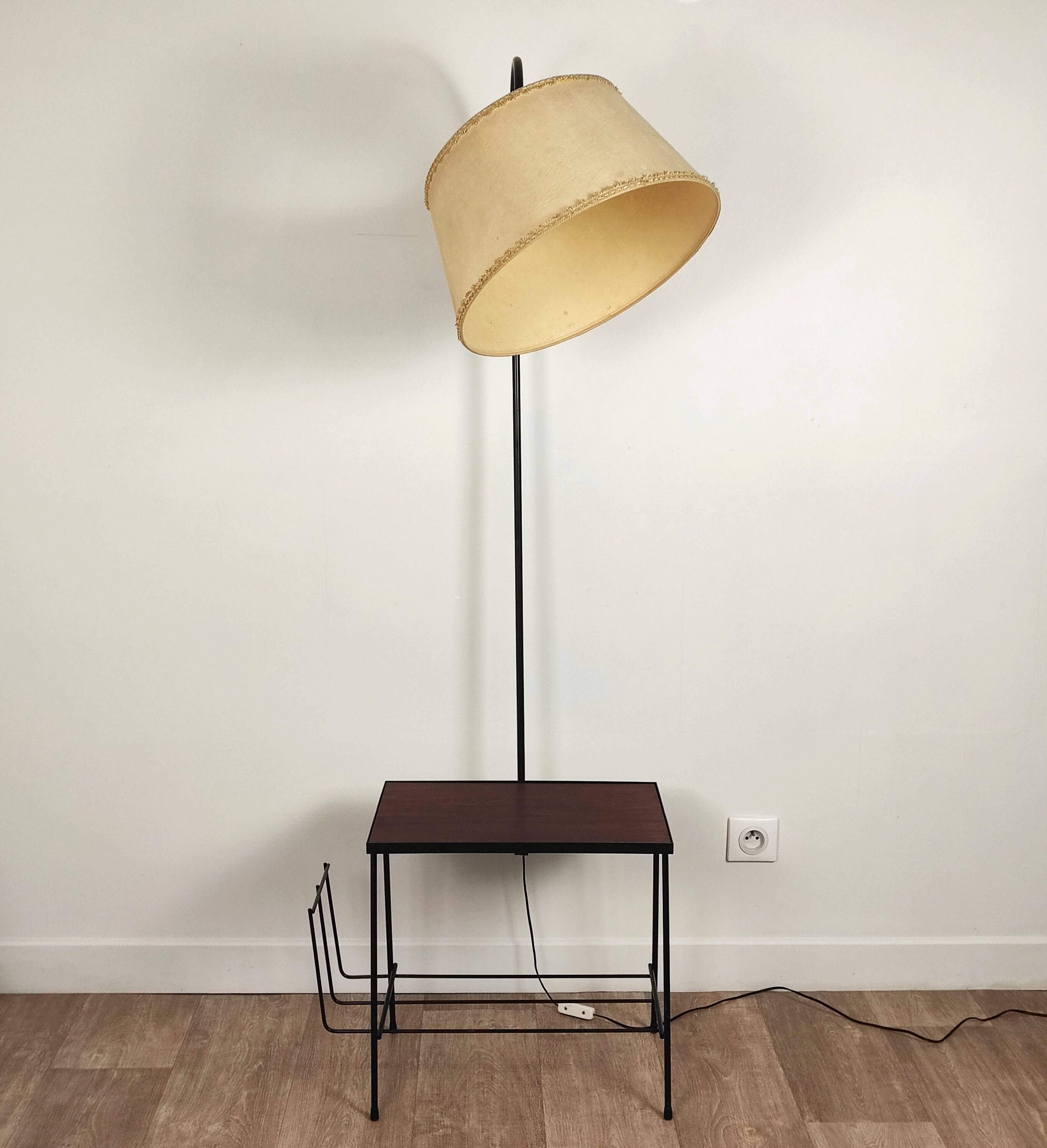 60s reading floor lamp