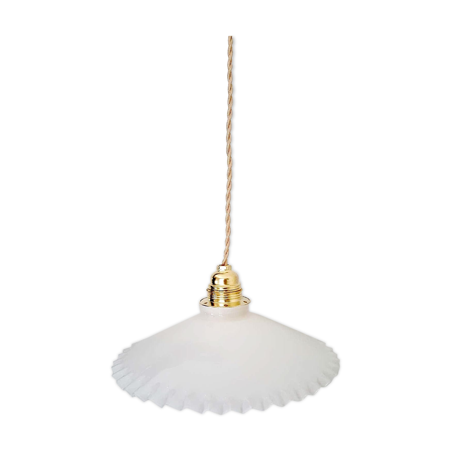 Suspension en opaline