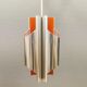 Danish vintage hanging lamp, model Pantre designed Bent Karlby for Lyfa in the 60s.